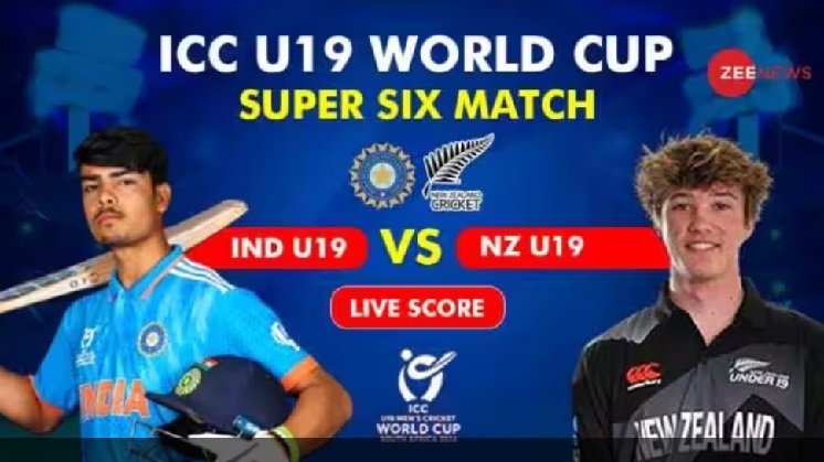 Live Cricket Score U19 World Cup 2024